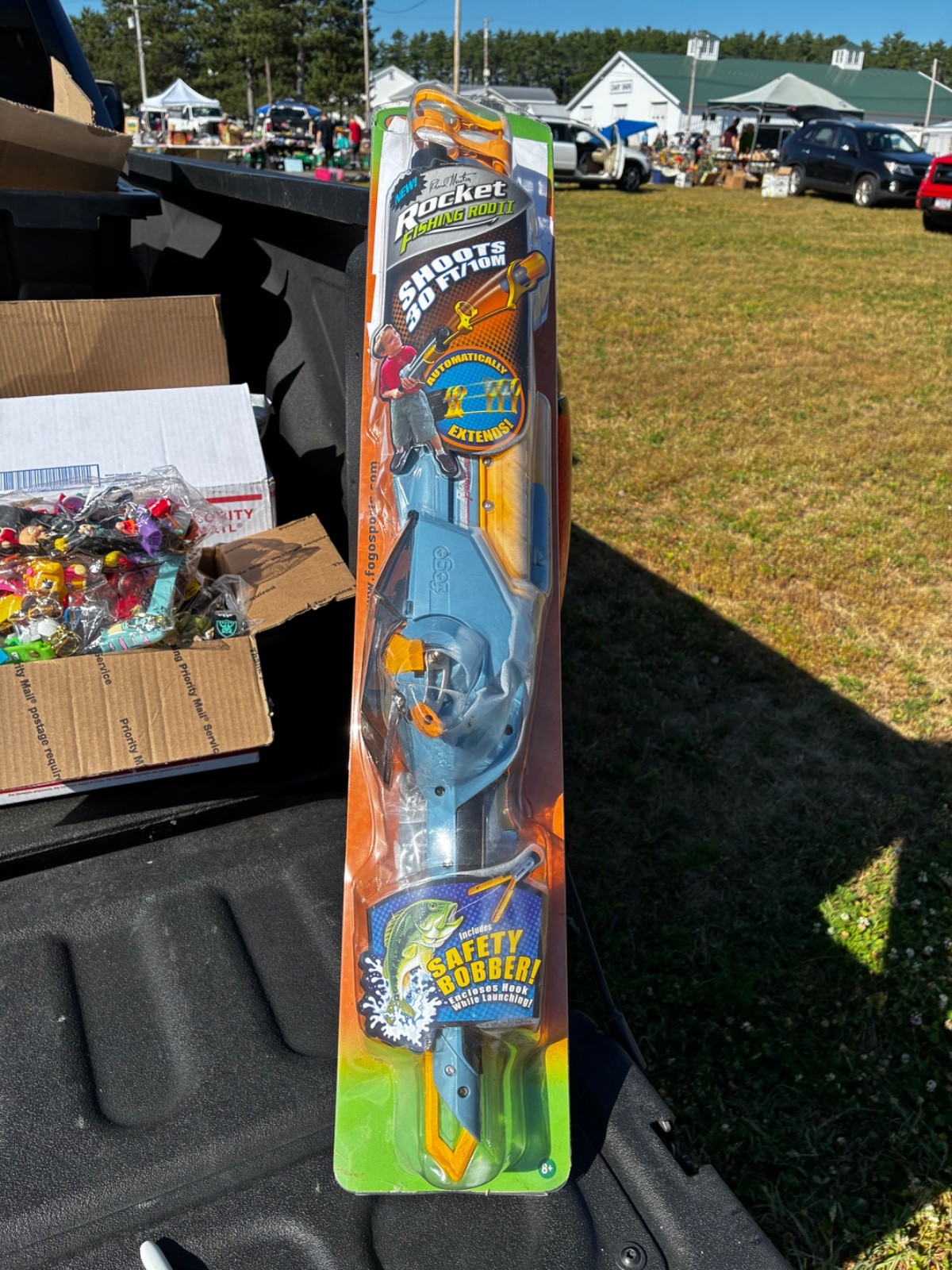 Roland Martin Rocket Fishing Rod II: Shoots 30 Ft: Never opened, new in Box