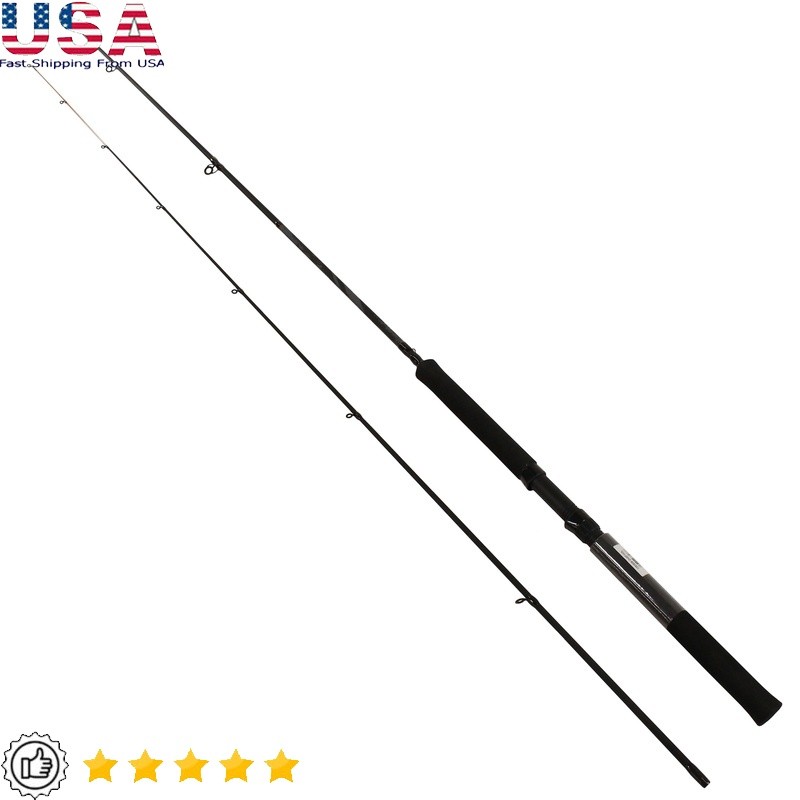Crappie Hunter 10ft Spinning Fishing Rod IM-6 Graphite Durable Light Power New