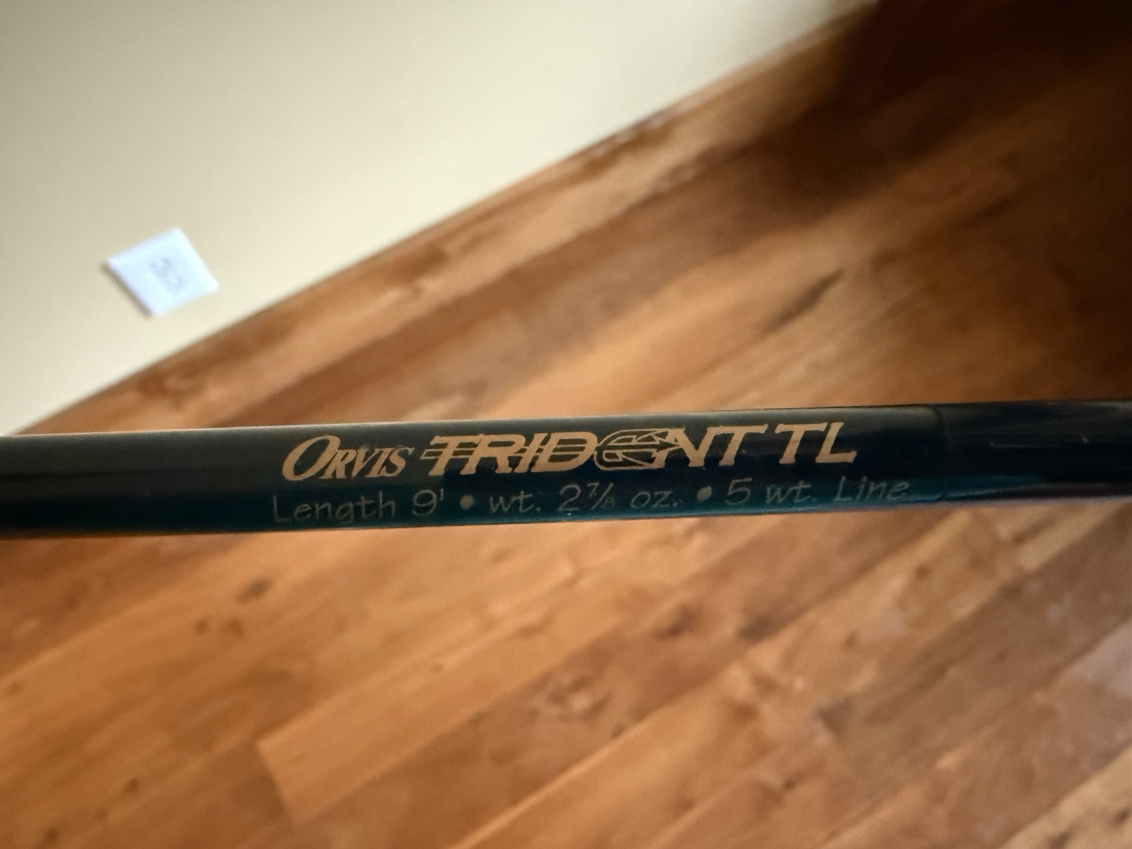 Orvis Trident TL Mid Flex 6.5 9’ Rod Case, Including A Crystal River Reel