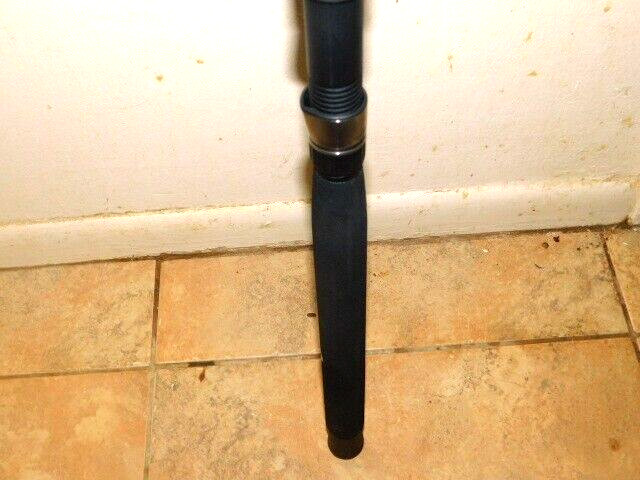 CUSTOM SPINNING ROD GREEN LIME SPARKLE MARBLE 20-40 LB 7′ NEW