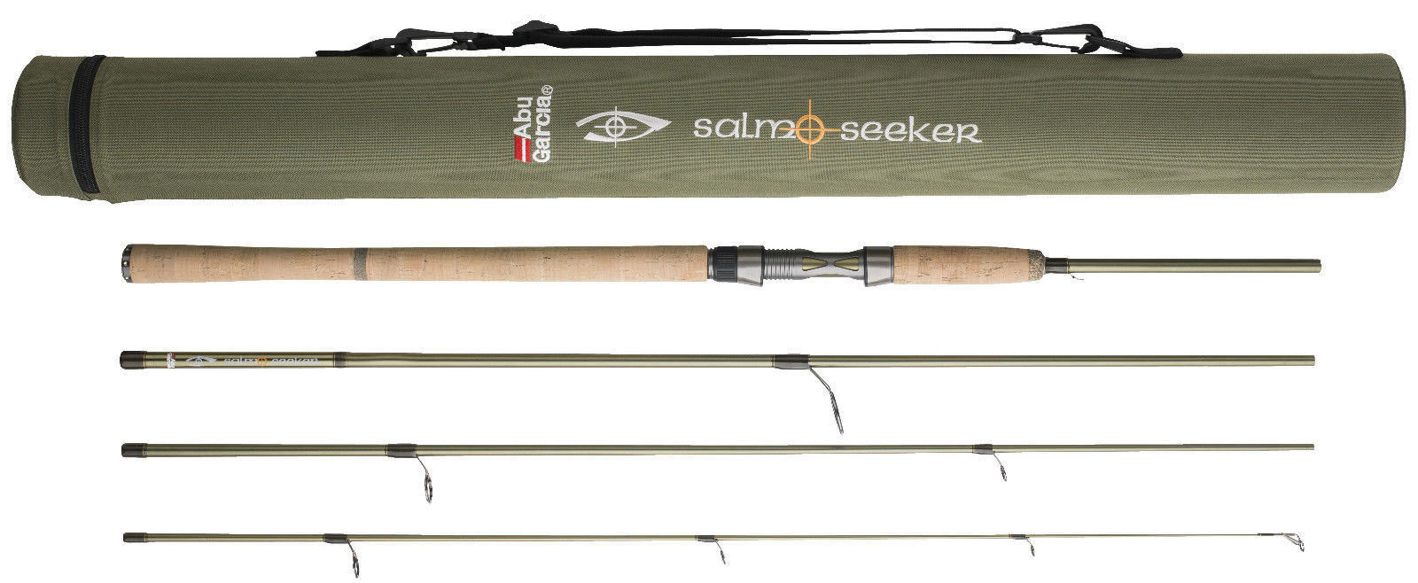 Abu Garcia 4 Piece Salmo Seeker Spin 8ft, 9ft & 10ft Spinning Spin Fishing Rod