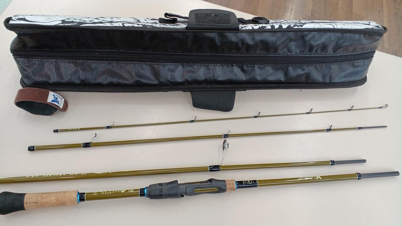 JETSLOW TULALA Egging Rod 8ft 4-section, 123g, Excellent Condition, Fishing