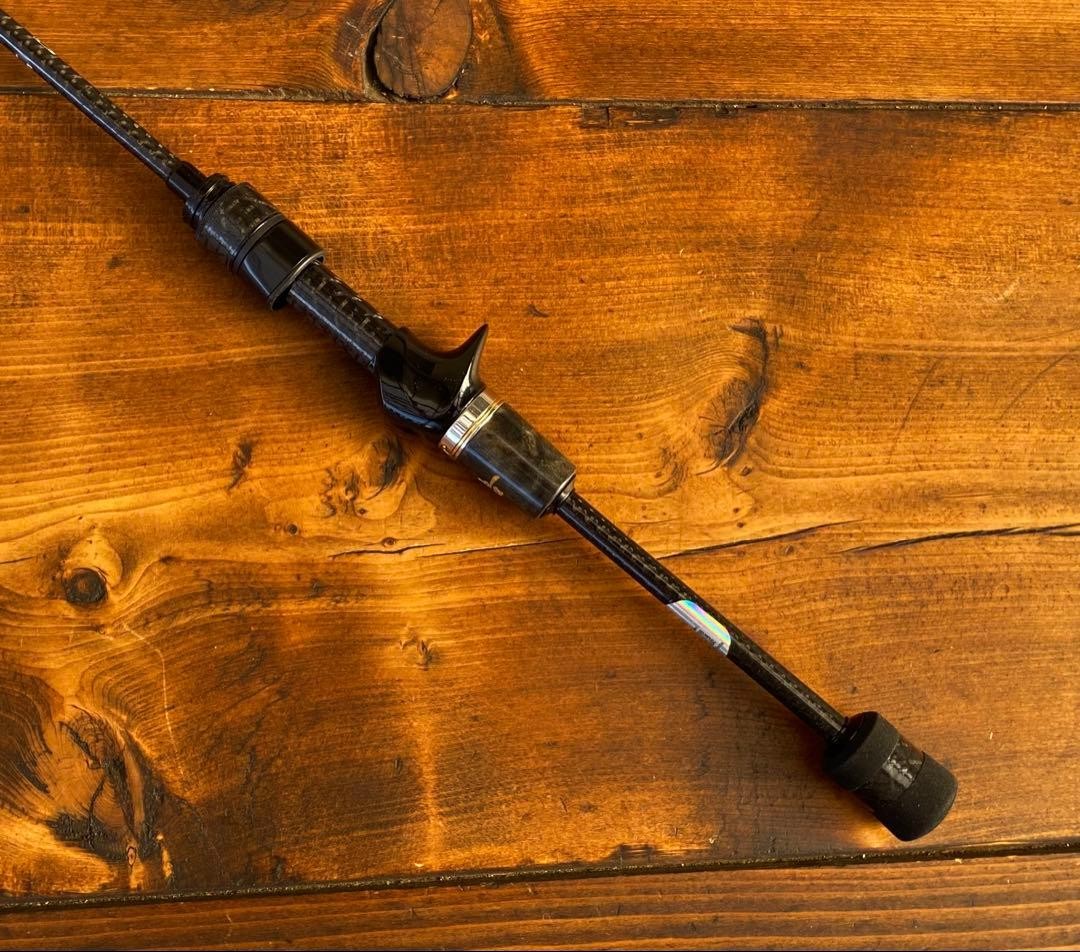 Bass Fishing Set 6ft Carbon Bait Rod Finesse Reel Used