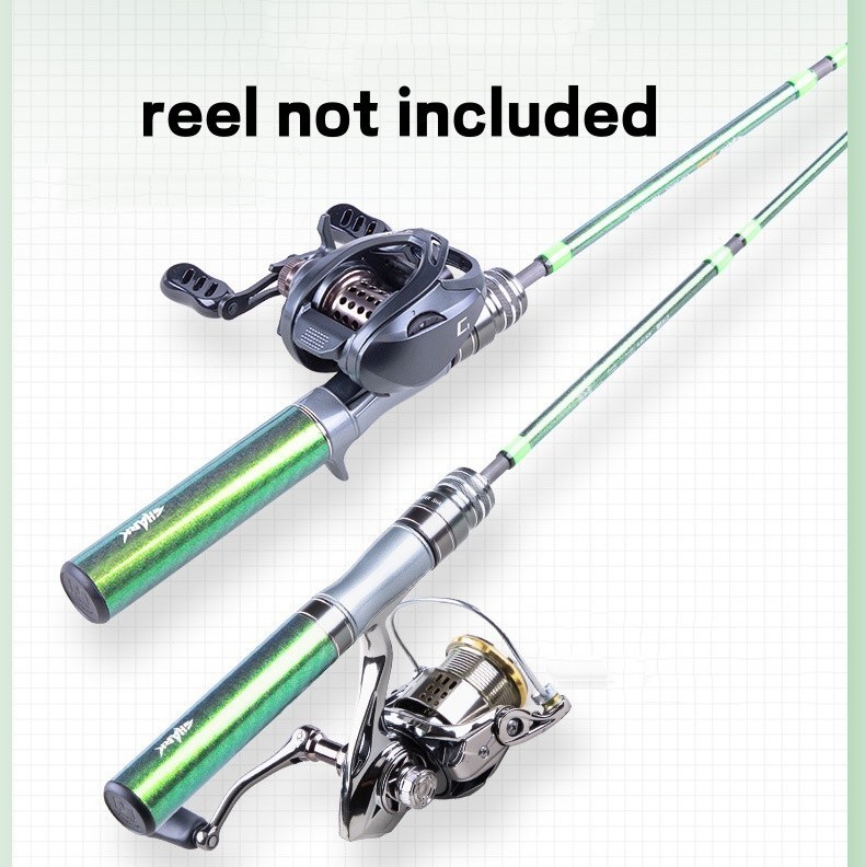 Portable Fishing Rods Carbon Fiber Spinning/casting Rod Carp 4 Sections Travel