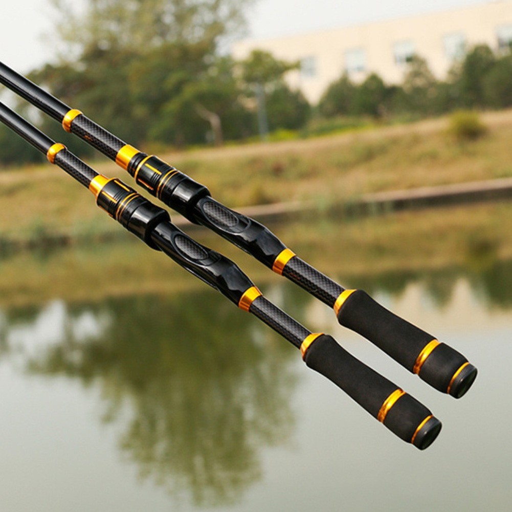 Telescopic Fishing Rod Camping Fishing 2.4m Telescopic Rod 43cm Compact Size