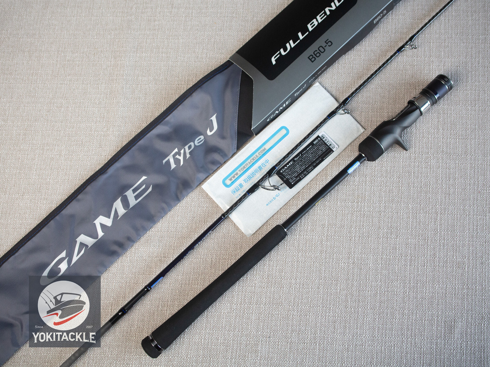SHIMANO 24 GAME Type J Full Bend B60-5 Slow Jigging rod Shipping From JAPAN