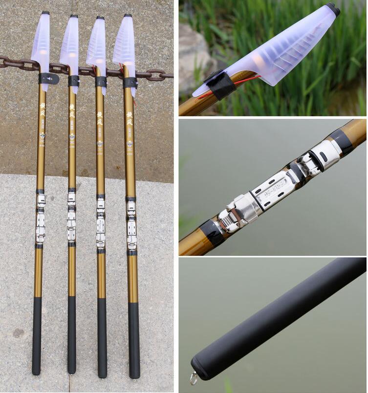 Rock Fishing Rod Stream Carbon Fiber Spinning Telescopic Fishing Hand Toughness