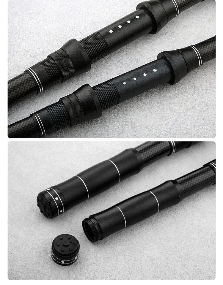 Telescopic Fishing Rods 1.8M-3.0M Spinning Casting Carbon Fiber Pole Fishing Rod