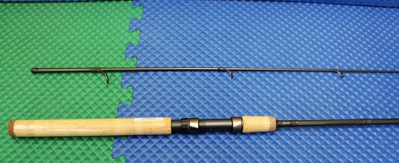 Okuma SST “a” Cork Grip Spinning Rod 7′ 0″ 2 Piece Medium Light SST-S-702MLa