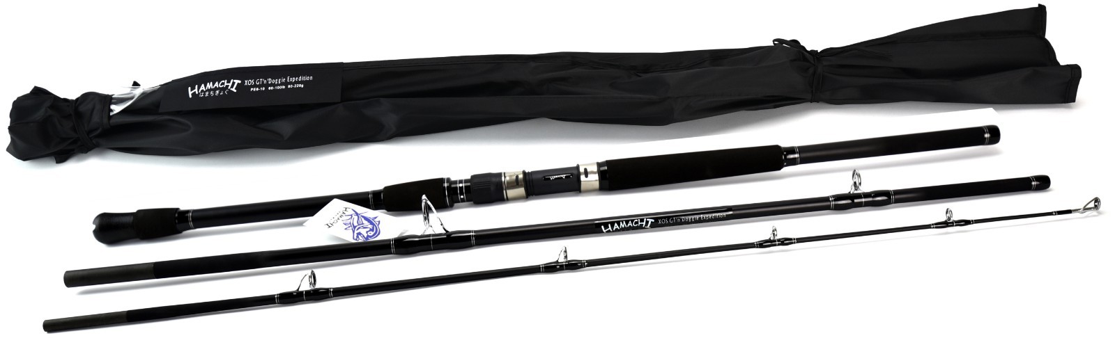 2018 Hamachi XOS GT’n’Doggie 10′ PE 6 – 10 / 50 – 100 lb Popper fishing rod pole