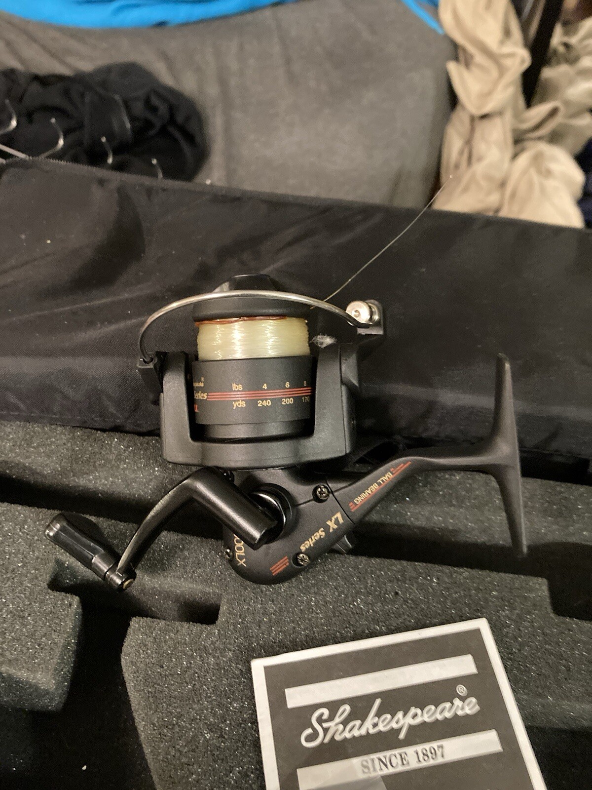 Shakespeare Alpha Rod, LX Series 3000LX, & Pfleuger Summit 1294 Reel & Lure Kit