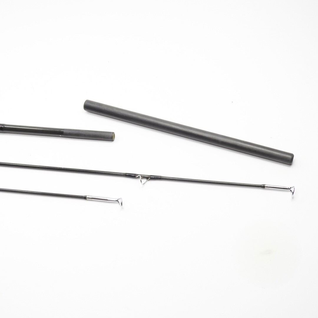 Russ Peak “Zenith” Graphite Fly Rod. 8’ 6” & 9’. 2-Tips. W/ Tube & Sock.