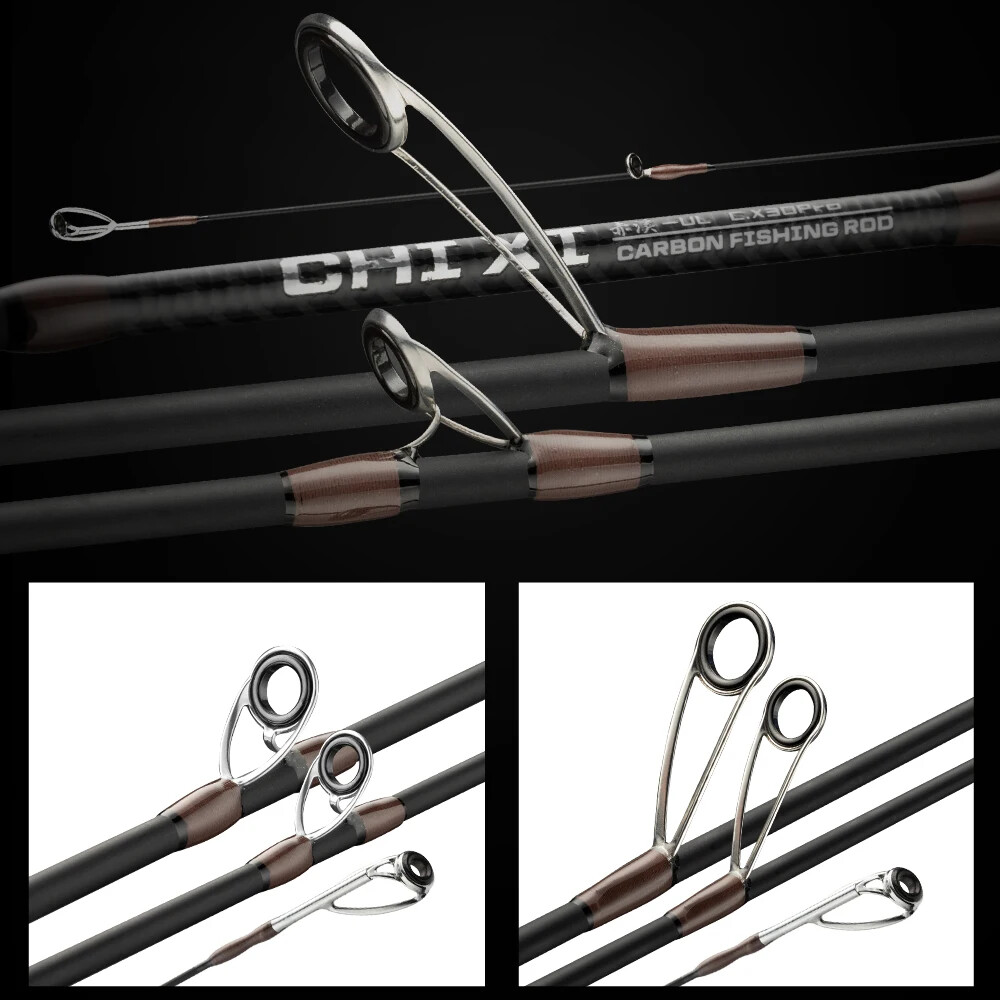 Lure Fishing Rod 1.39m 1.55m 1.68m 1.8m Ultralight Carbon Spinning Travel Rod