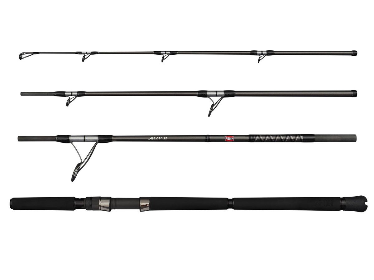 NEW 2026 Penn Ally II Offshore Casting Travel Rod 2.31m-2.44m 4-sec Sea fishing