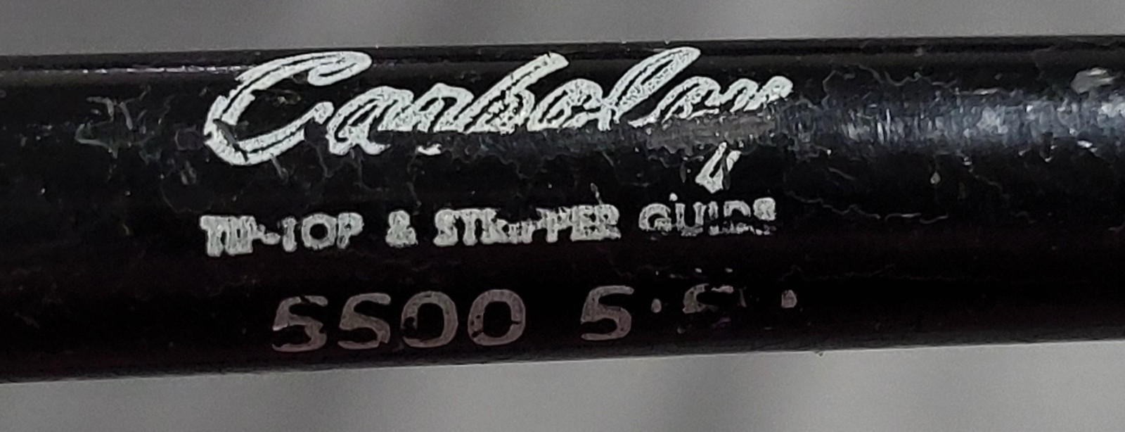 ST. CROIX 5’6″, 1PC Fiberglass Musky Rod, 5500, 4 Carboloy Guides, VG+ Condition