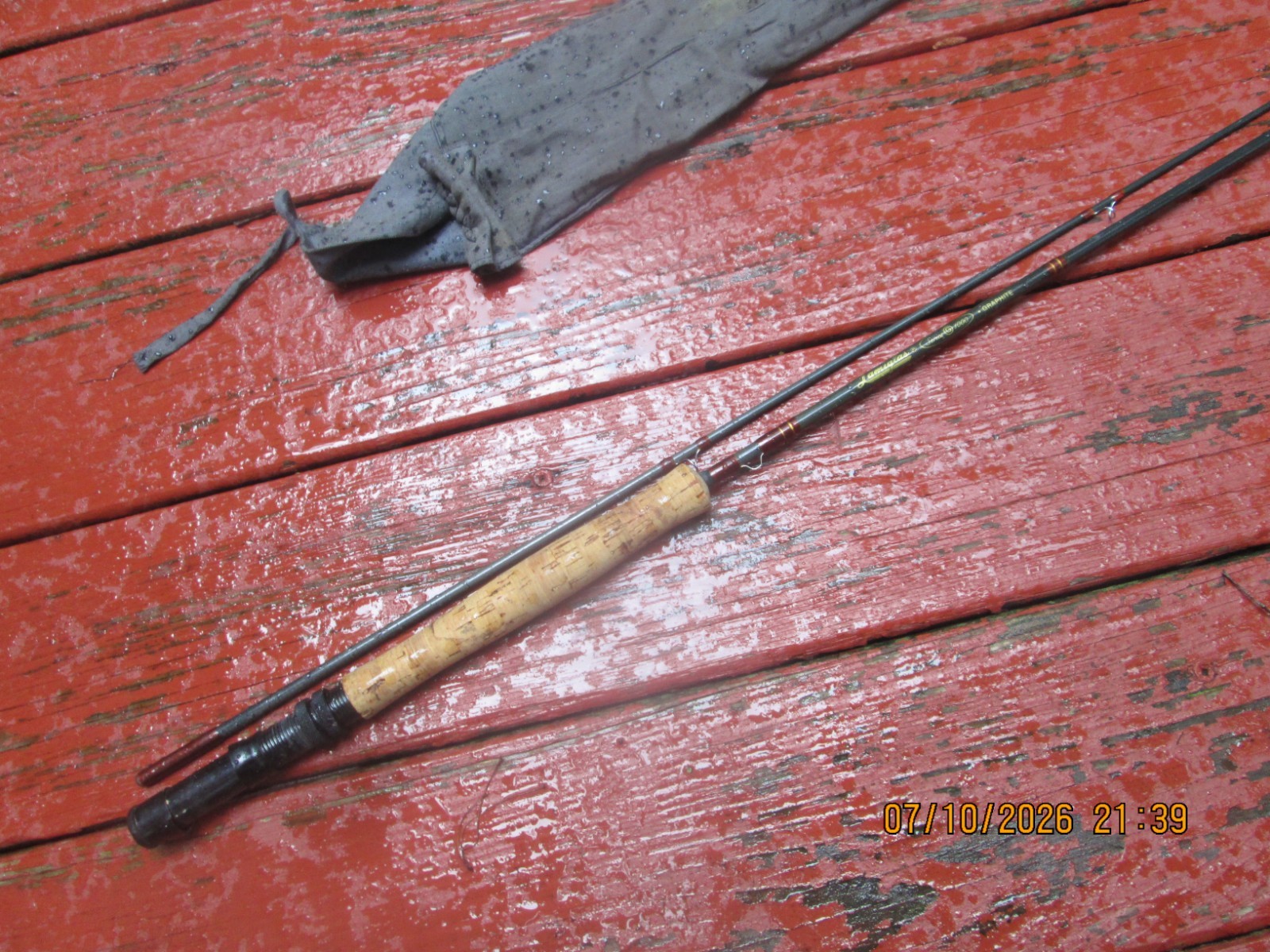 Lamiglas Series G 1000 Graphite Two Piece #5WT Fly Rod 7′ 6″