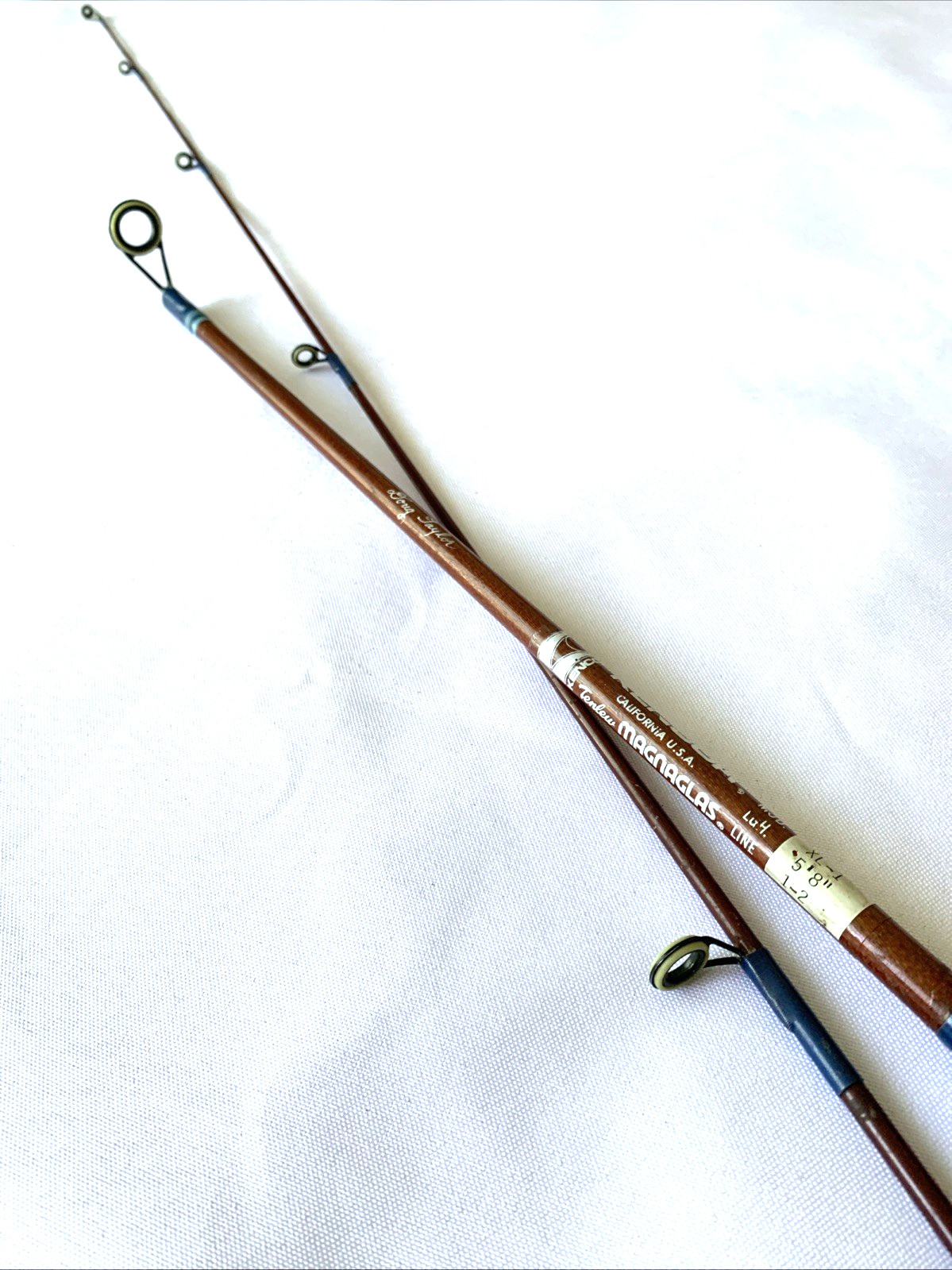 Kencor XL-1 Tenlew Magnaglas 5’8” Ultra Light 1-2Lb Fishing Rod Made In USA