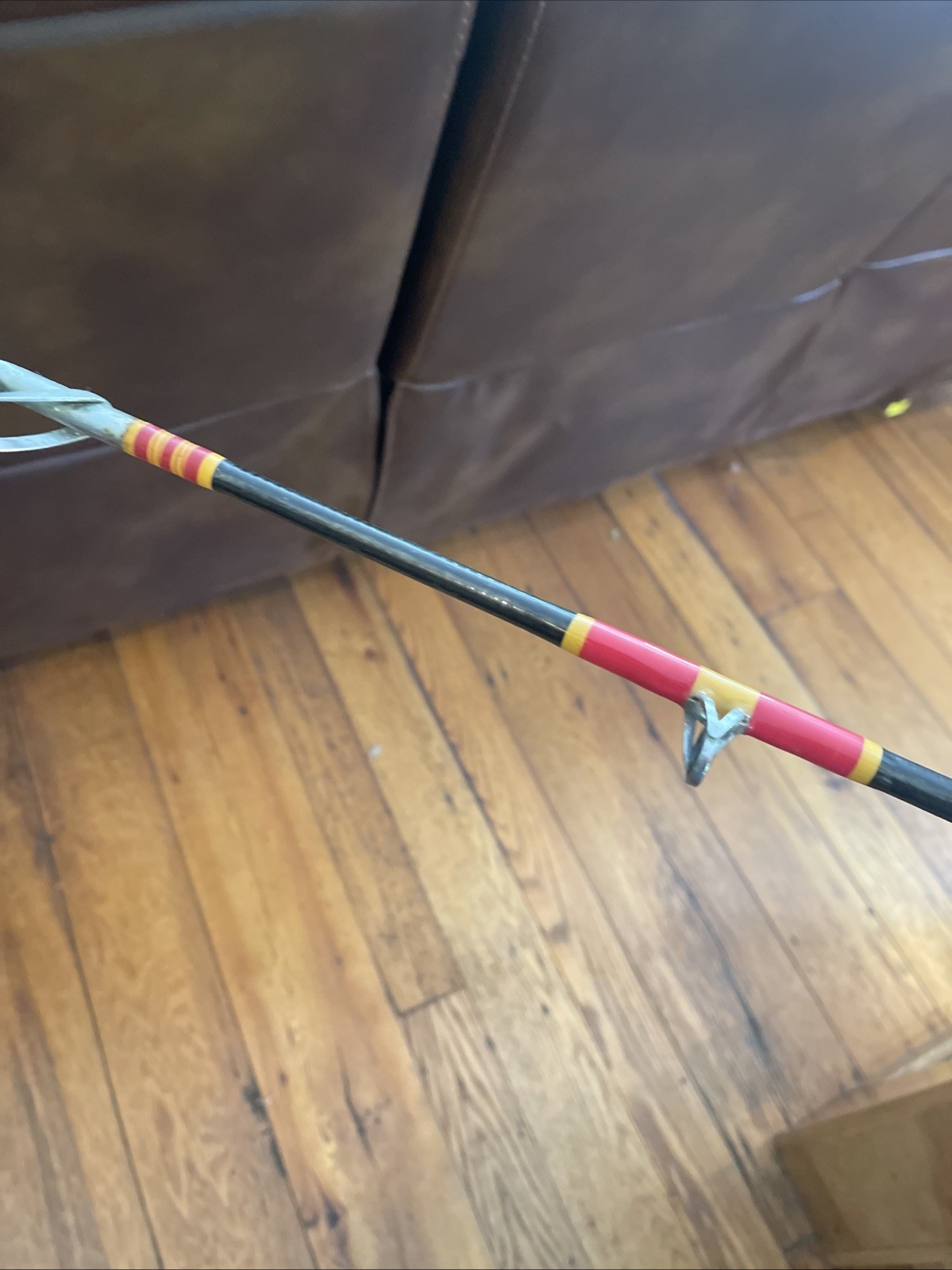 shakespeare ugly stick 7’8” custom salt H20 Heavy Fuji Reel Seat Vtg 7 Guide 1pc
