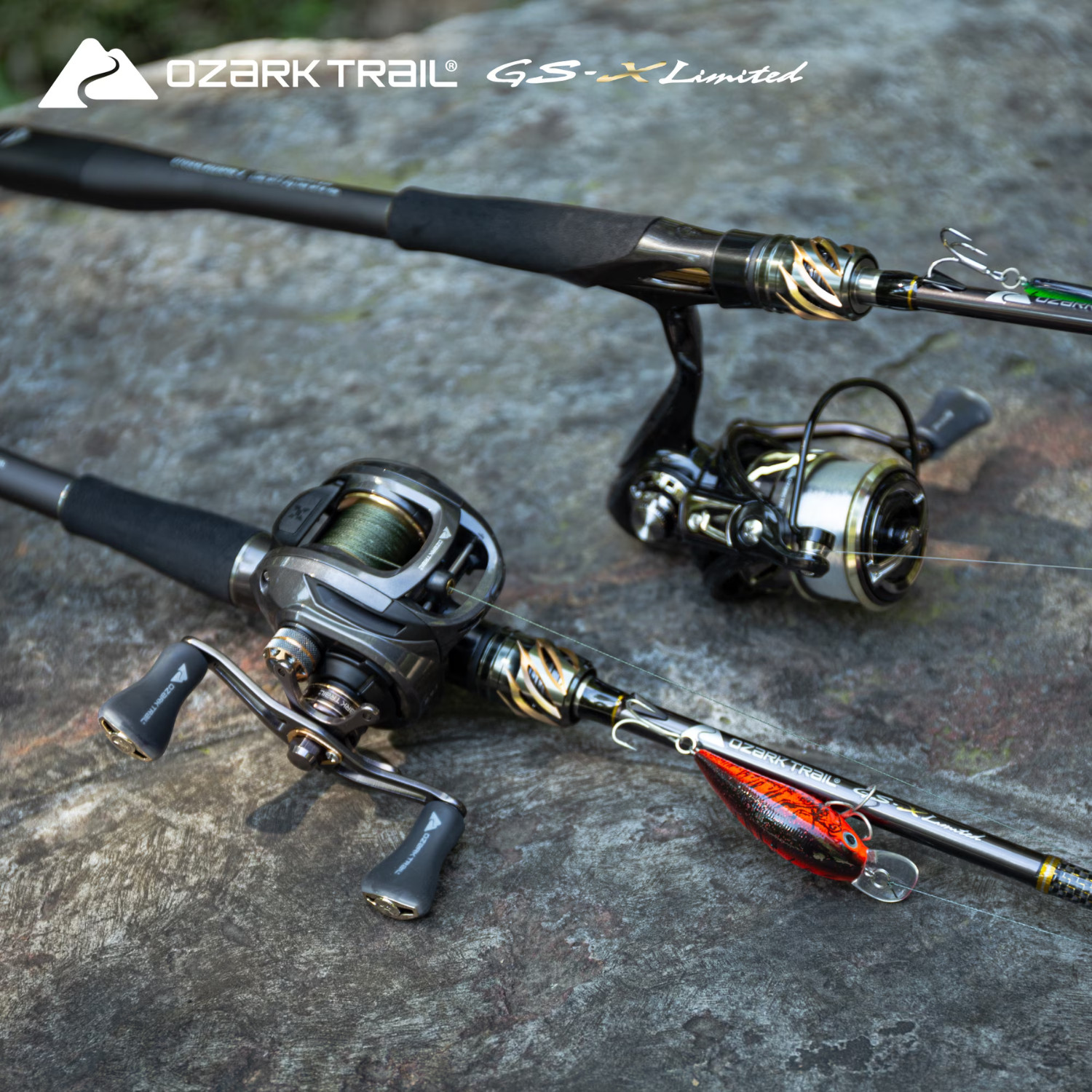 Ozark Trail GS-X Limited Spinning Combo 6’6″ MH Rod 4000 Reel