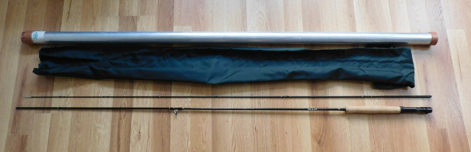 Fenwick Eagle Graphite 2 Piece 8′ 6″ Fly Rod 3 1/4oz 7wt W/ Sock & Tube E85 7F