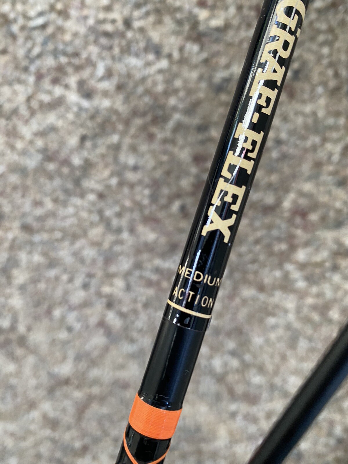 FSG 1506 Graf-flex Medium Action 6’ Rod 2 piece Fishing Rod Fuji Cera Guides