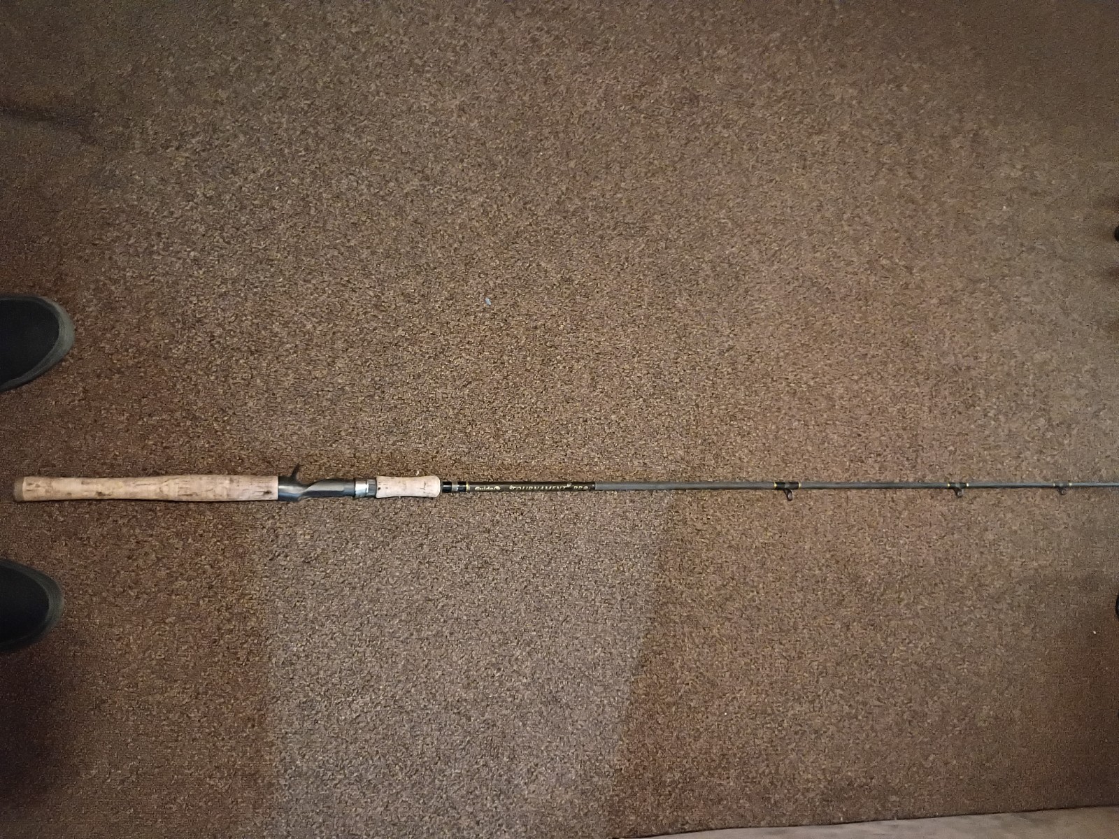 The Guide Series Tournament Pro 7′ Medium Heavy Rod Equipped with Fuji Guides.