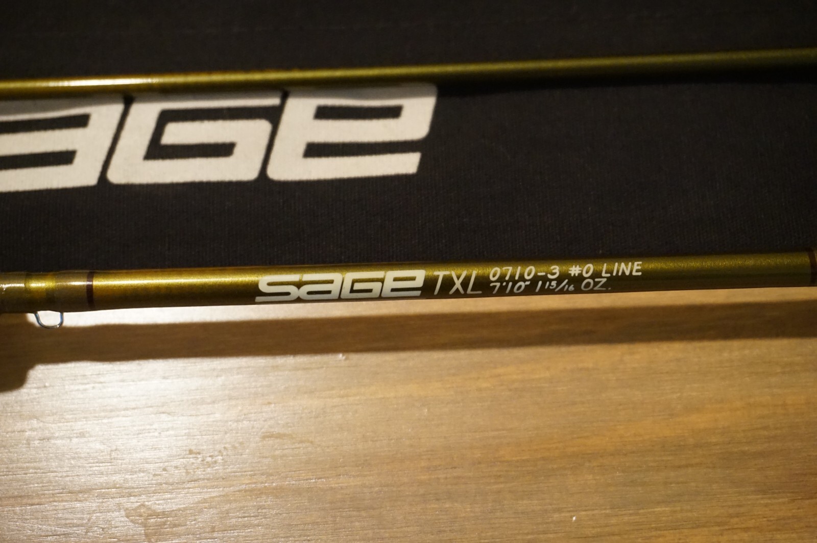 RARE SAGE TXL 0710-3 7’10” #0wt Line 3pc Generation 5 technology ROD Excellent