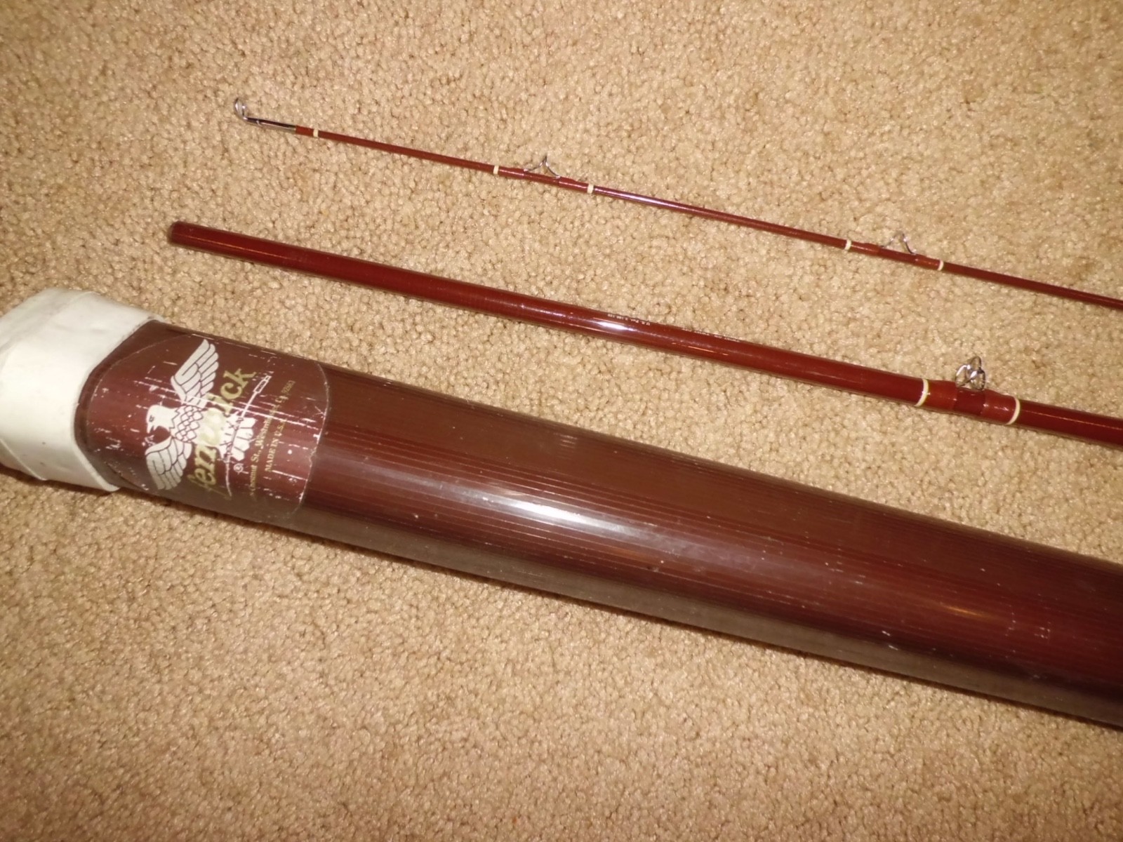 Vintage FENWICK Feralite FF90 9 Fly 9′ Rod made in USA- 9 fly wt. #L217930- MINT