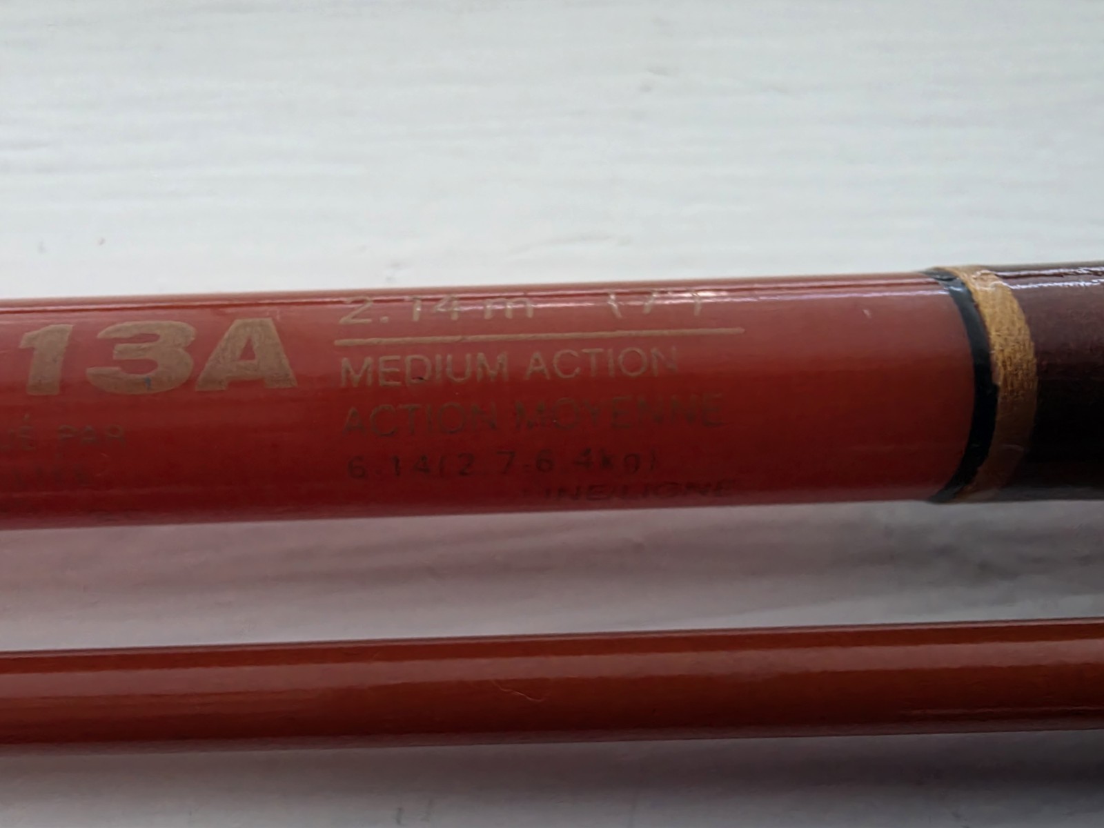 Daiwa VIP 13A Medium Action Fishing Rod 2.14m Red 6-14lb 7-6.4kg