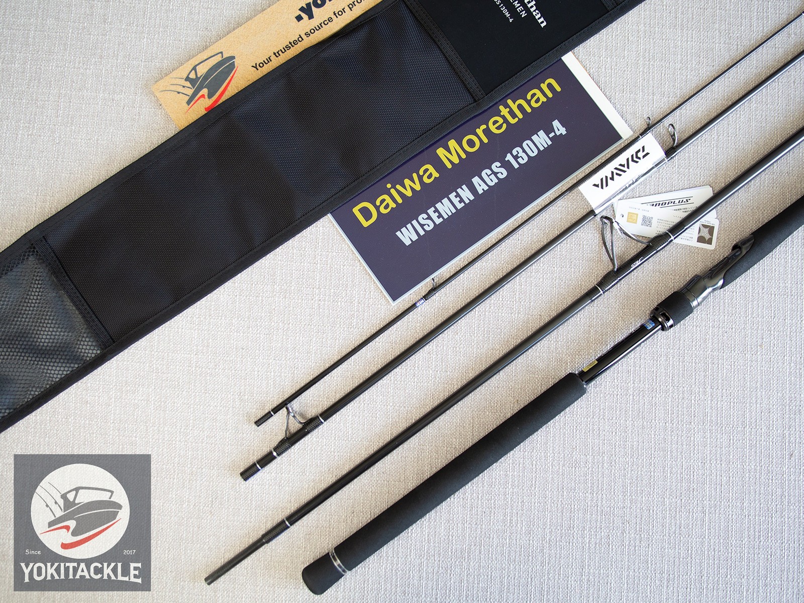 Daiwa Morethan WISEMEN AGS 130M-4 Spinning Rod JDM Shipping From JAPAN