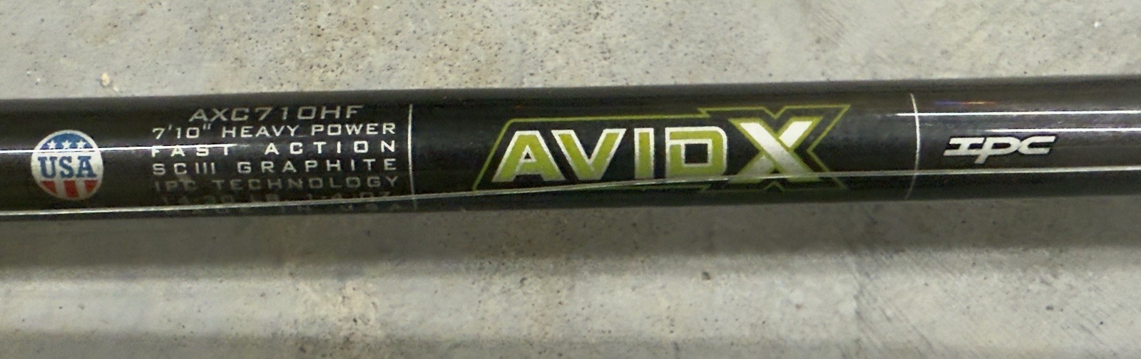 St. Croix Avid X 7’ 10” HF ( AXC710HF) Bait Casting Rod