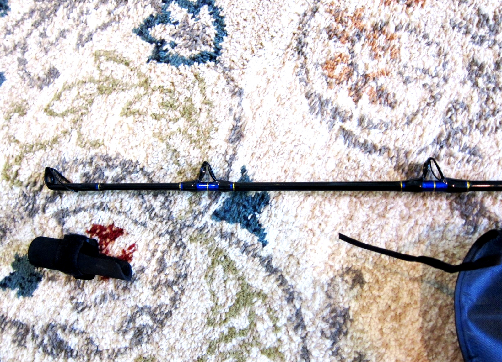 FibLink Aquaman A-3050 2-PC Stand-Up/Jigging Rod w/Case: 7′; 30-50lb – NEW!!!