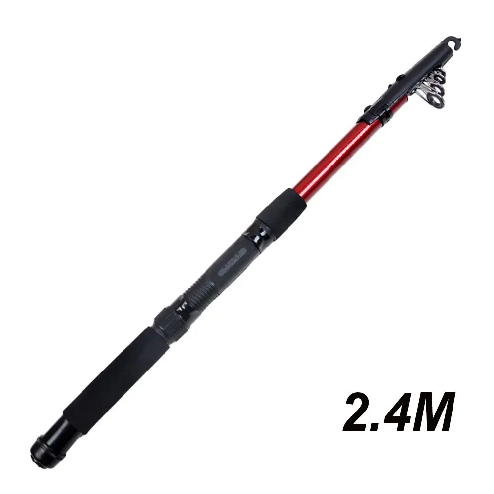 1.5-3.0M Fishing Tackle Tools Outdoor Fiberglass Sea Rod Telescopic Fishing Pole