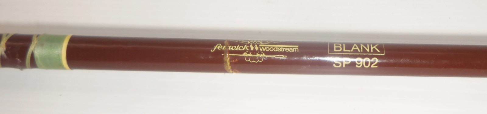 Vintage Fenwick Woodstream Blank 2-Piece 7’6″ Med. Action Spinning Rod – SP902