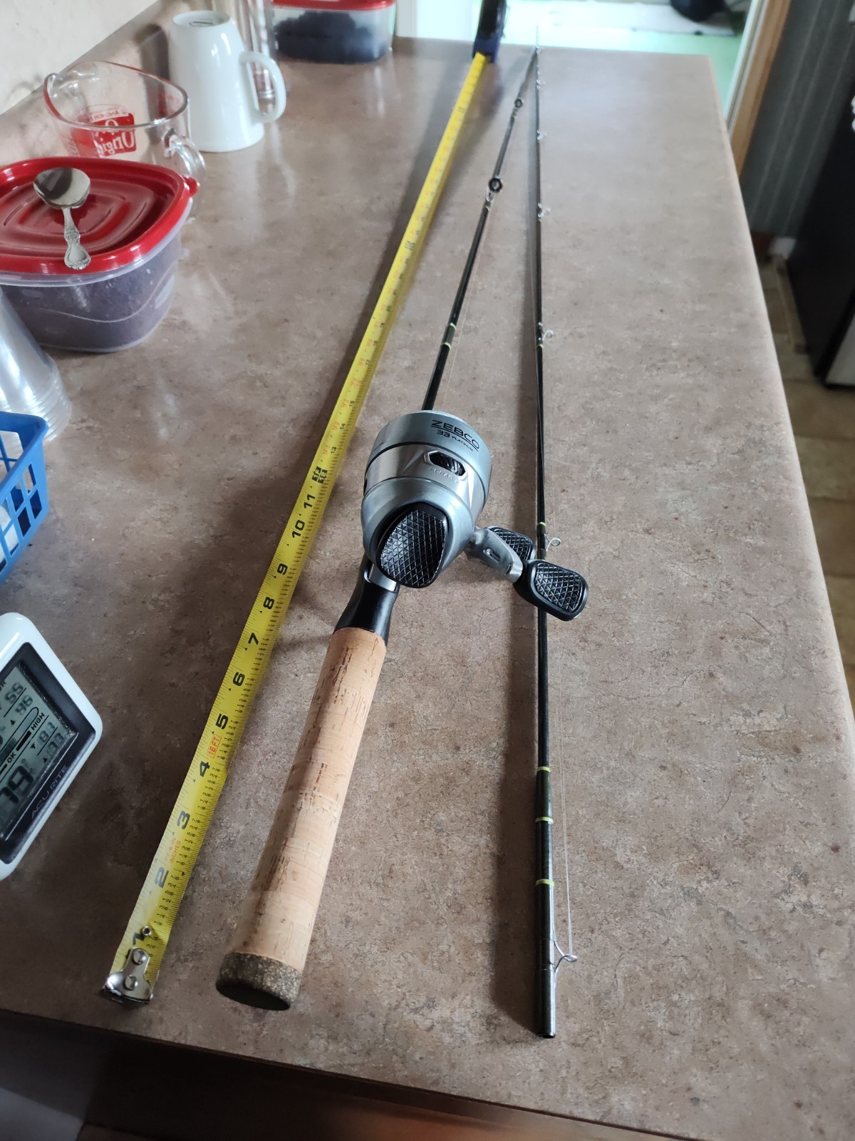 Ultra Lite Rod, 7ft 8 Inches, Homemade, Custom Made, Very Flexable