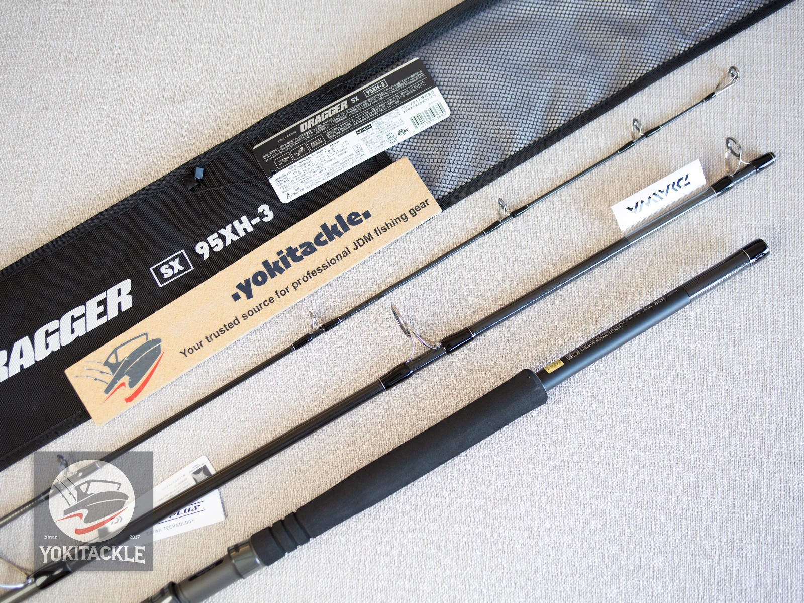 Daiwa DRAGGER SX 95XH-3 3pc Spinning Rod JDM From JAPAN