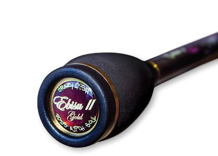 Spinning Crazy Fish Ebisu II Violet SV 602 SUL Nano Jig new style (0,5-3g 183cm)