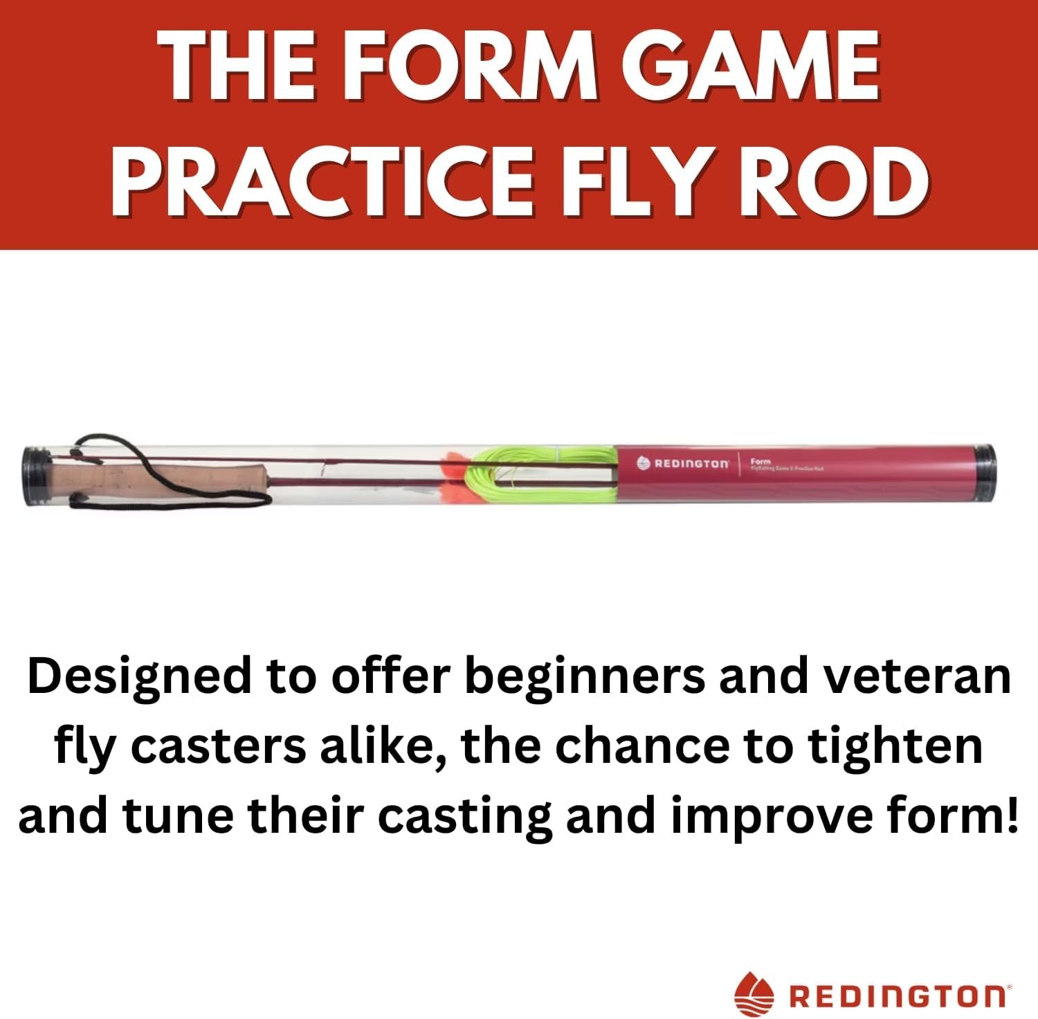 Portable 4’2″ Fly Rod with Custom Tapered Line – Perfect for On-The-Go Fishing