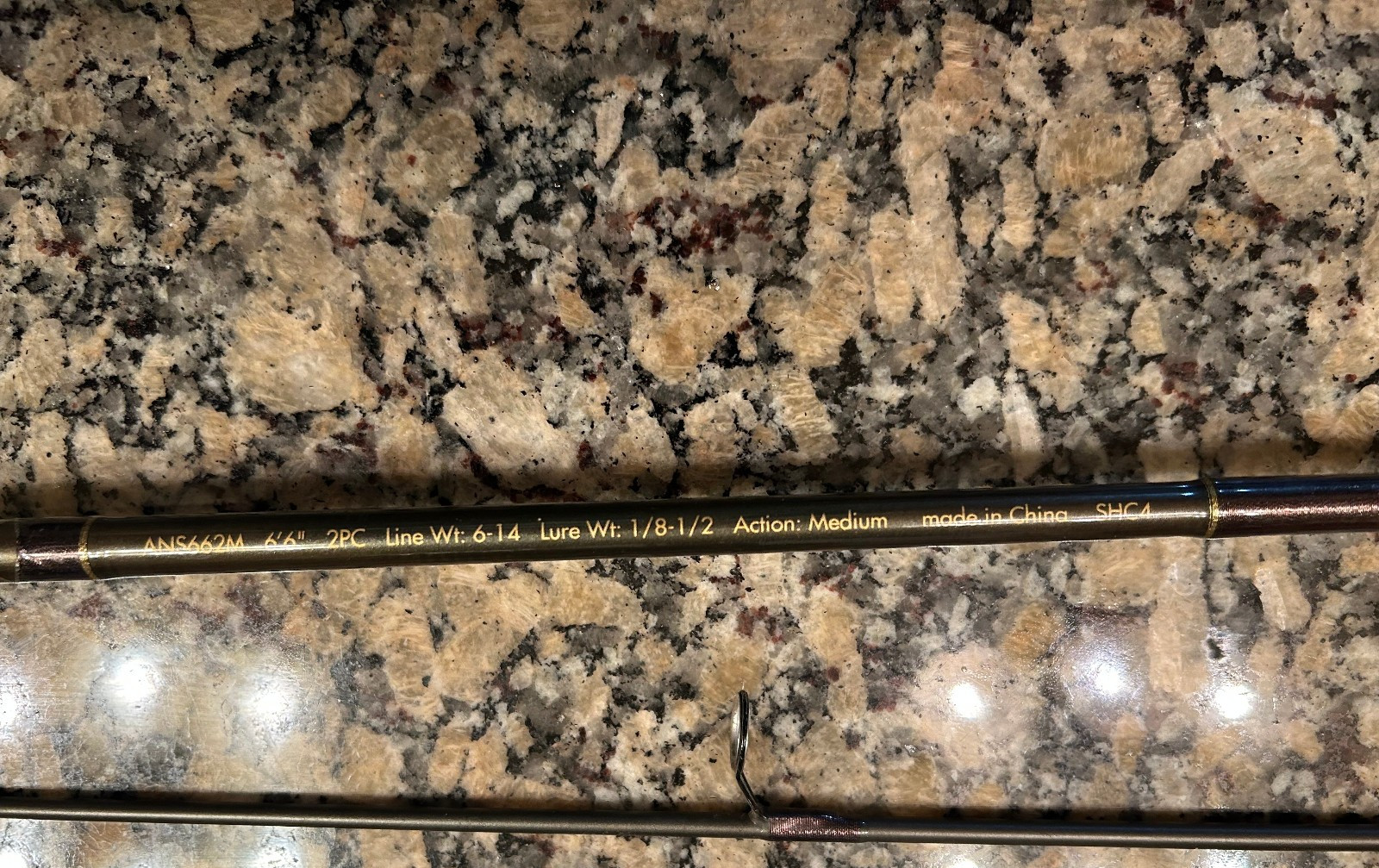 Quantum Anion IM6 Graphite Spinning Fishing Rod Medium 6’6″ ANS662M 6-14LB