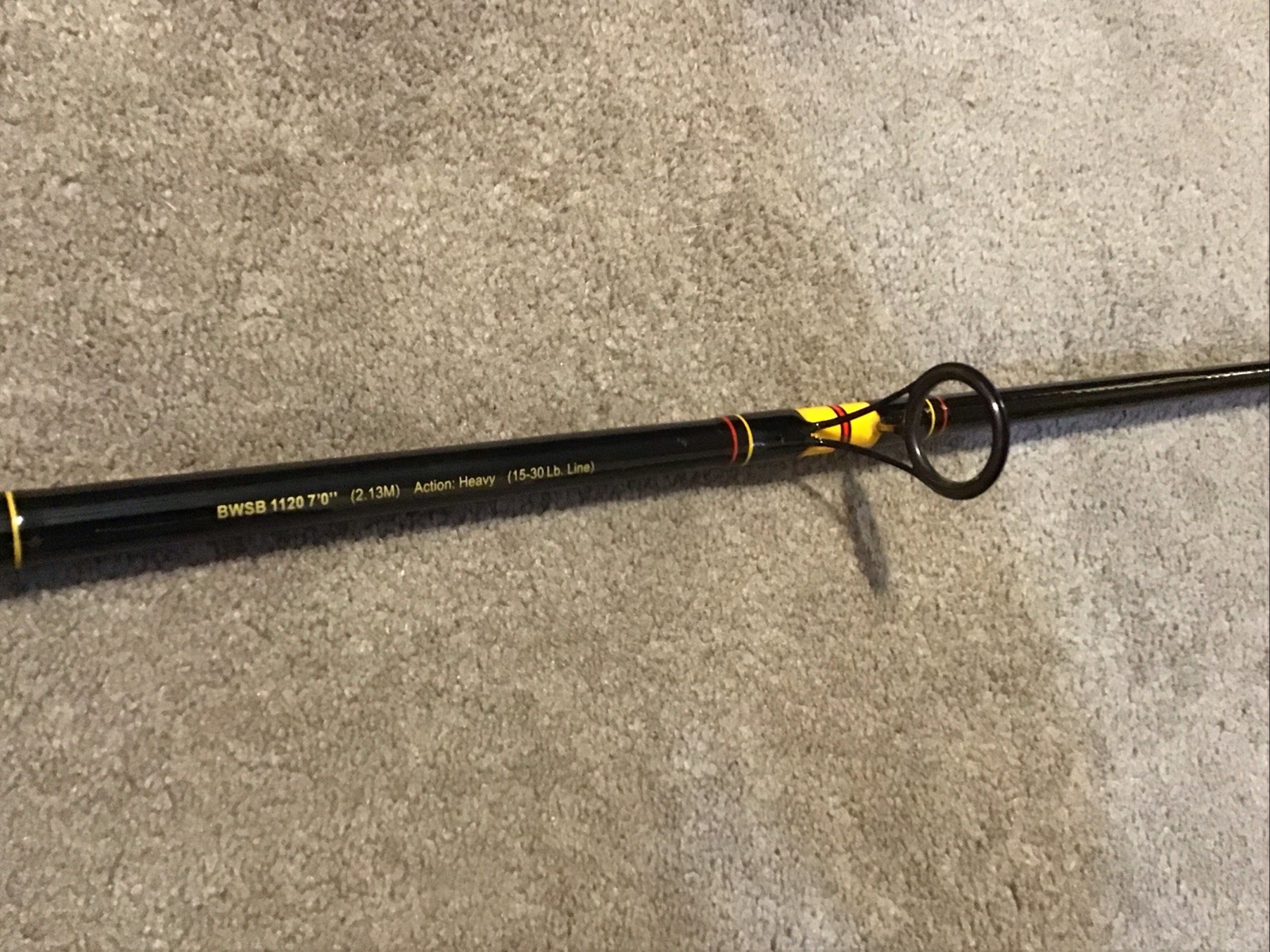 Shakespeare Ugly Stik BWSB 1120 7’0” 1pc Big Water Spinning Fishing Rod Lot 1