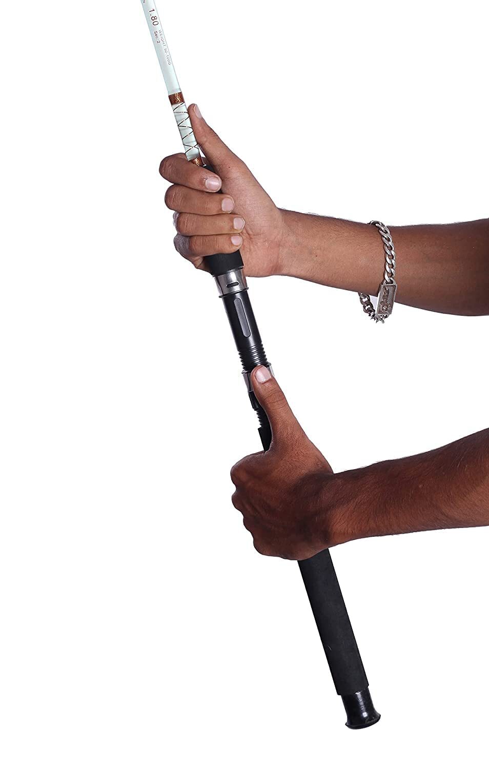 HELLARO Kingfisher Super Solid Glass Fiber Unbreakable Spinning Fishing Rod(6FT)