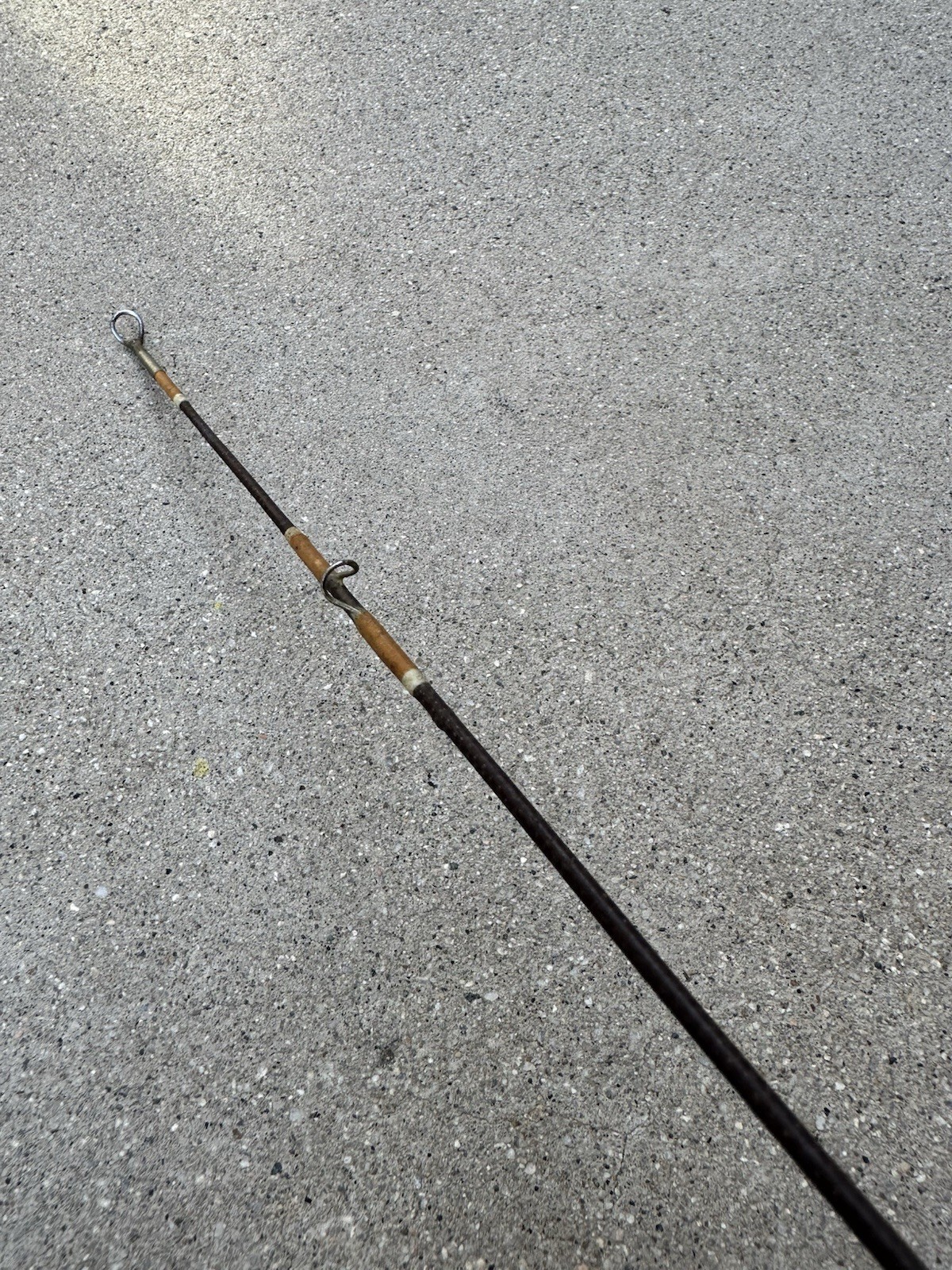 SABRE 8.5 ft 2-PIECE CUSTOM MADE F173 NYPOXY GLASS 7 Line Test Fly Fishing ROD