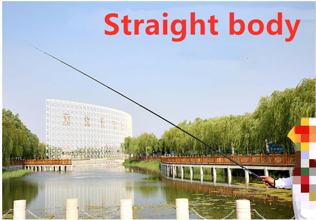 High Carbon Fiber Fishing Rods 2.7M-6.3M Rock Telescopic Rod Sea Spinning Poles