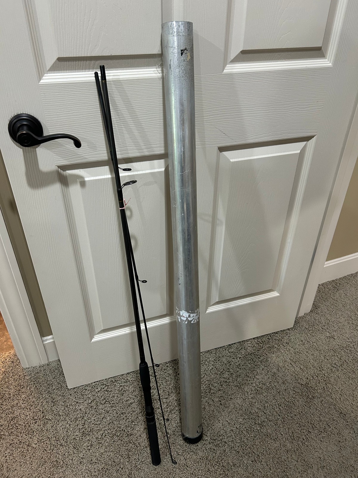Daiwa 7′ Medium Spinning Rod 2-pc ES702MRS 6-12lb 1/4-1/2oz with Shipping tube
