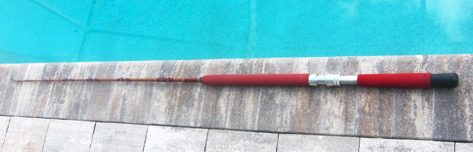 Vintage Custom Calstar T655H Stand-Up Rod by The Rusty Hook: 5’5″; 30-80lb -USED