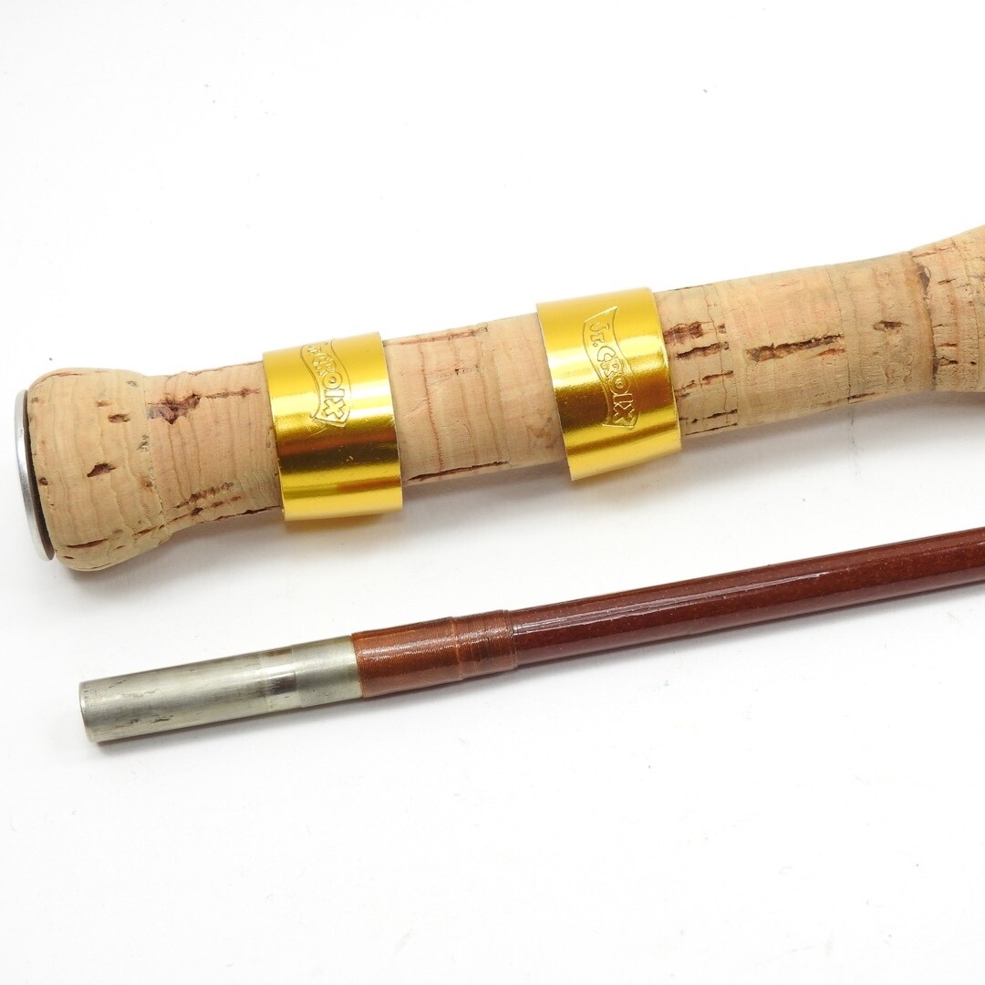 Vintage St. Croix Fiberglass 7090 XXL Fly Fishing Rod. 6’ 8”. W/ Tube & Sock.