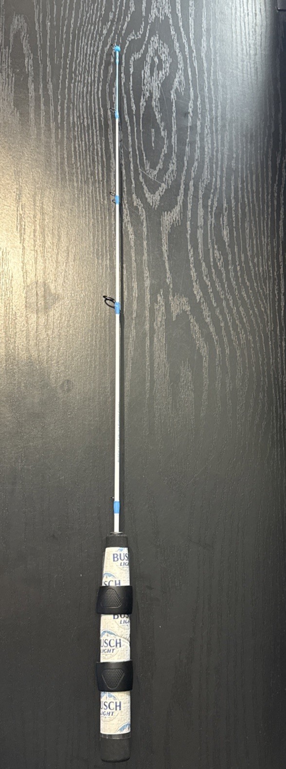 Busch Light Ice Fishing Rod 26” Medium-Light Beaver Dam Ice Or Dock Fishing NEW