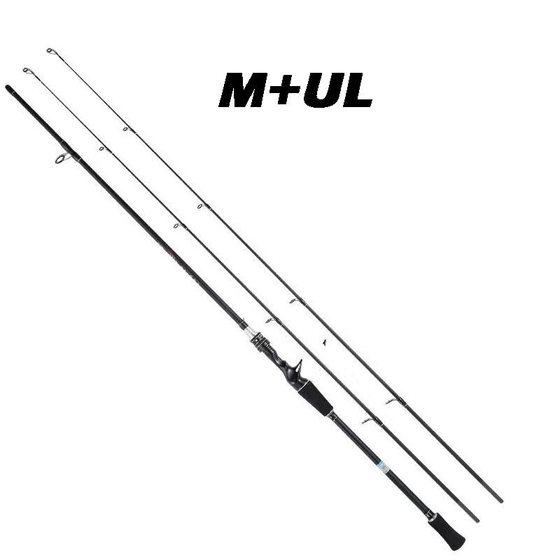 Carbon Fiber Fishing Rods 1.65m 1.8m Spinning/Casting Fishing Pole Fast Action