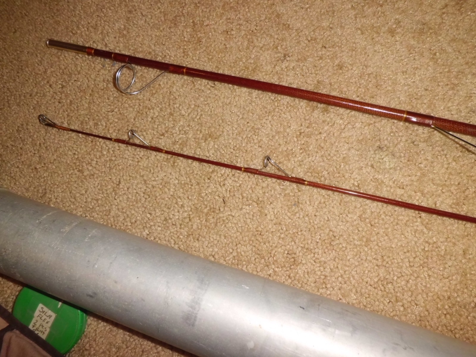 Vintage SILAFLEX SP65RF-2 Spinning 7’6″ Rod made in USA- 6-12 lb test