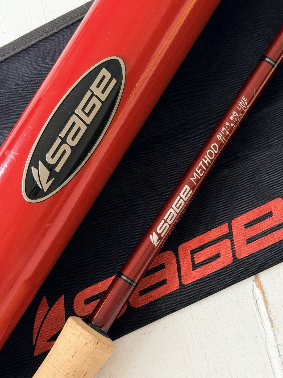 **BEAUTIFUL** SAGE METHOD X 8wt. 11’9”in SWITCH/SPEY Rod!!!!